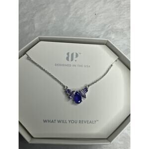 Bomb Party RBP6240 My Path is clear necklace Lab Created dark amethyst